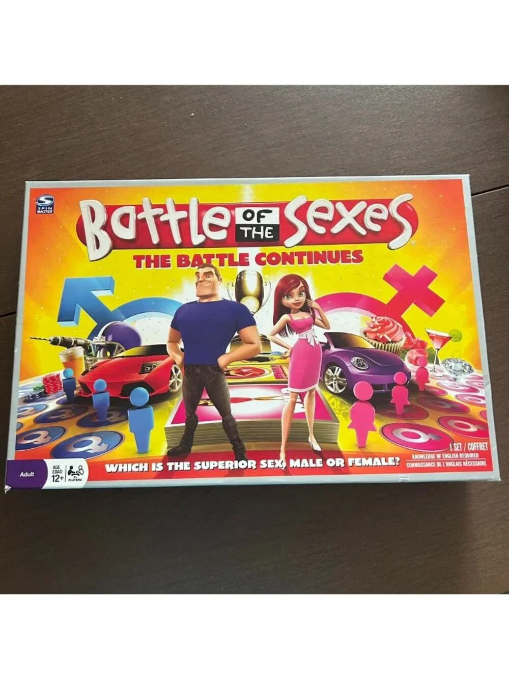 Battle of the Sexes The Battle Continues board game